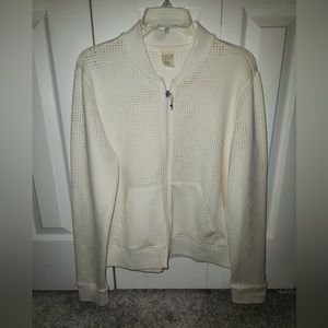 Calia by Carrie Underwood cream long sleeve jacket